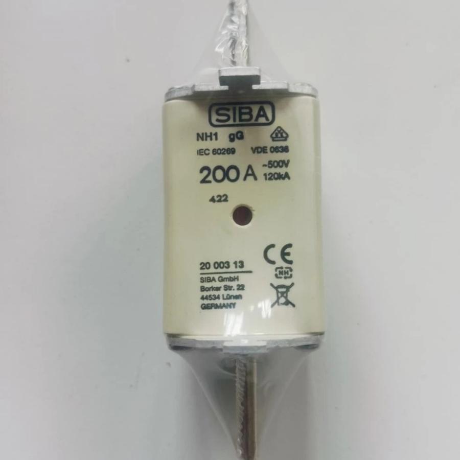 Fuse NH1 200A 500V P/N.2000313.200 Siba Fuse NH1 200A 500V