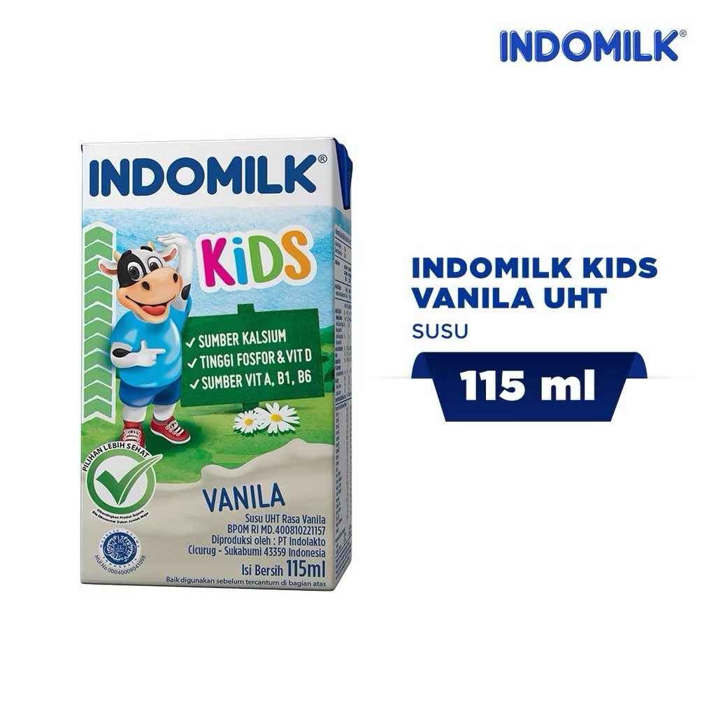 

Indomilk Kids Rasa Vanilla 115ml