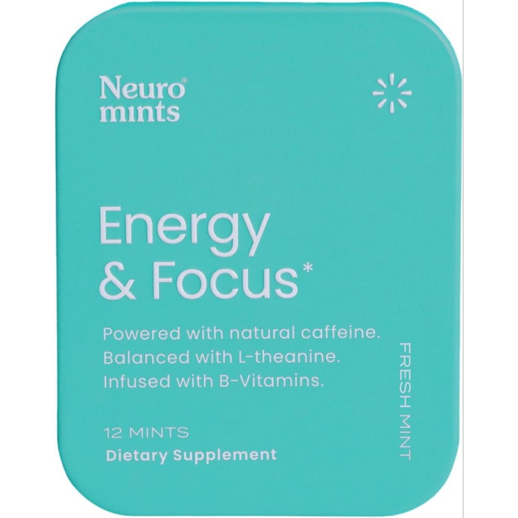 

Neuro, Mints Energy Focus Mint Single, 12 Count