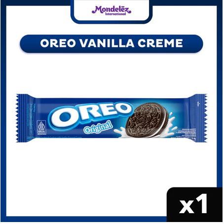 

OREO VANILLA CREAM 110.4G | Cookies Biskuit Cemilan Anak & Dewasa/ Biscuit Oreo/ Oreo Original