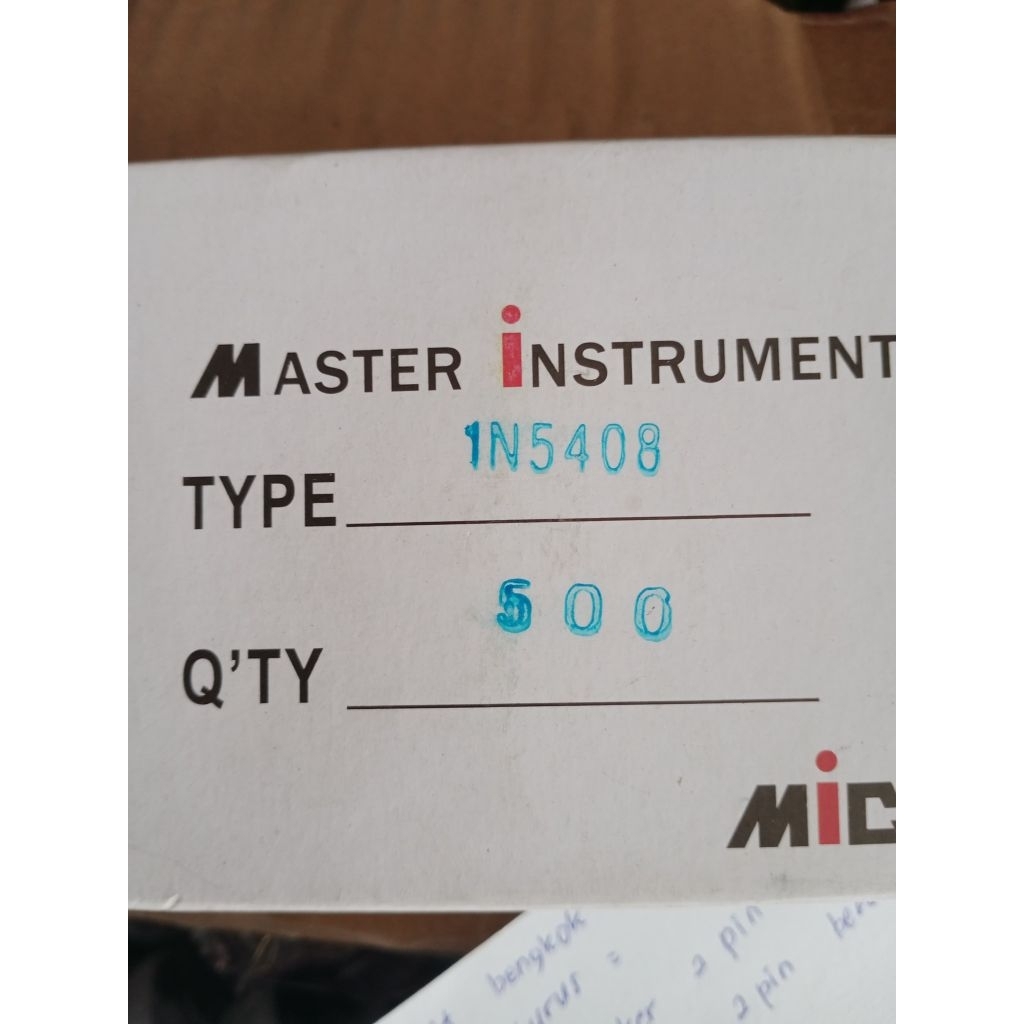 (10pcs) Dioda 3a 5408 mic 1000v