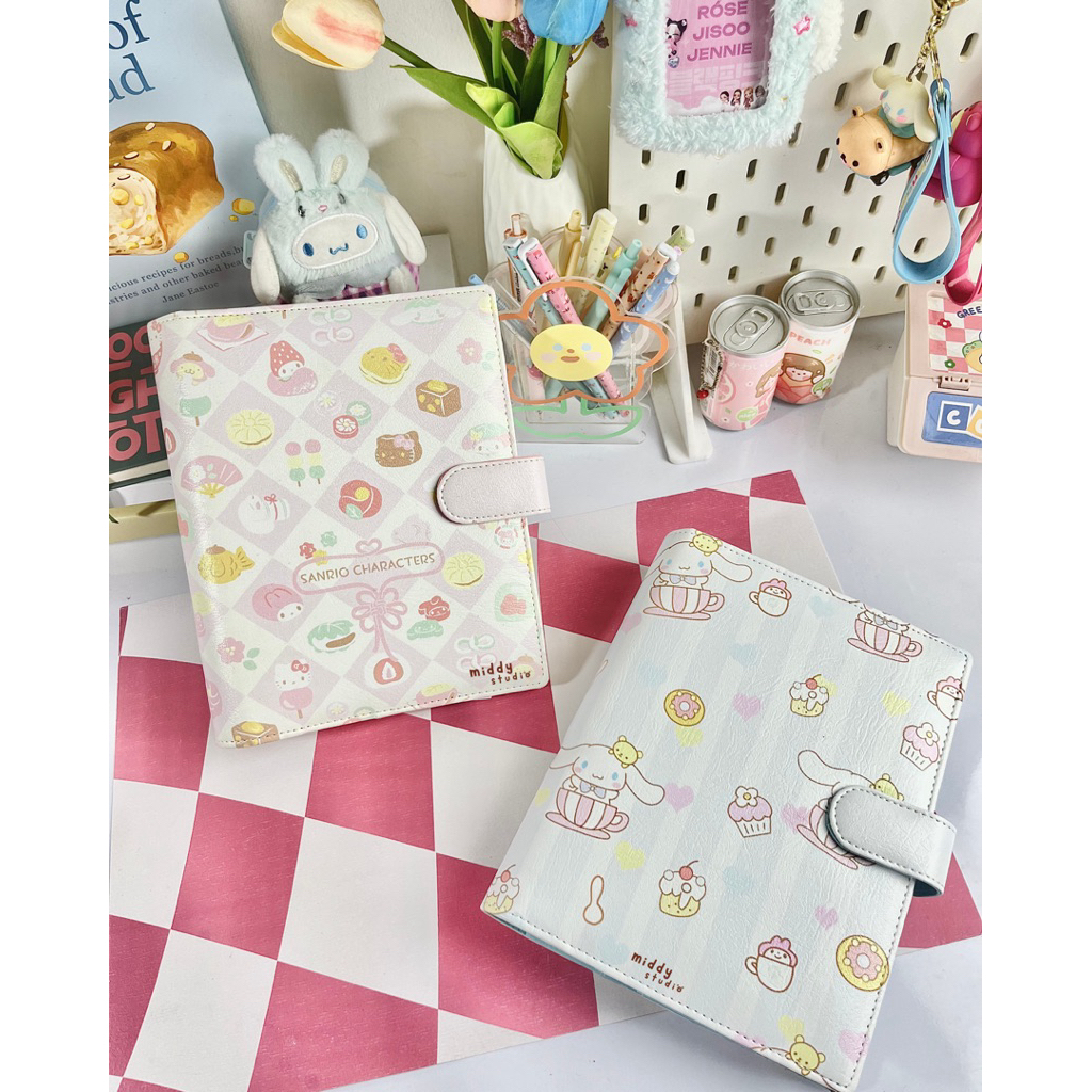 

Binder Printing Sanrio Ready Pattern 20ring, 26ring - A5/B5 READY Siap Kirim