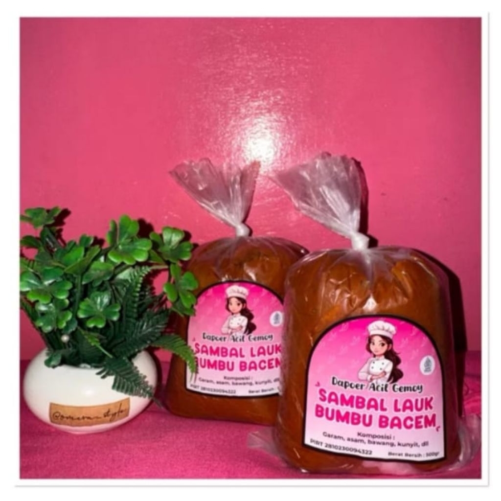 

(COD) Bumbu bacem acil gemoy serba guna