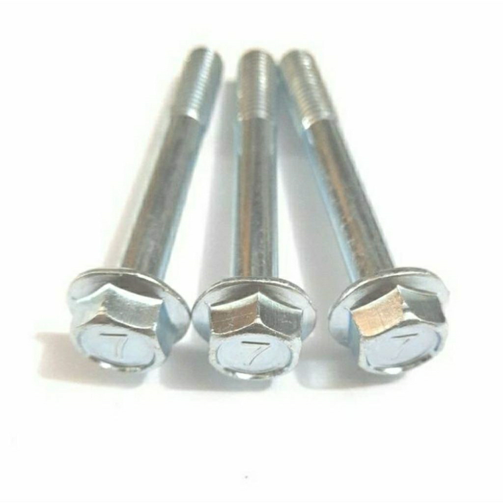 Baut Flange M8×60 Flange bolt 8×60 (Baut topi 12)