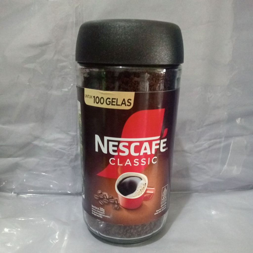 

Nescafe Classic Untuk 100 Gelas 200g