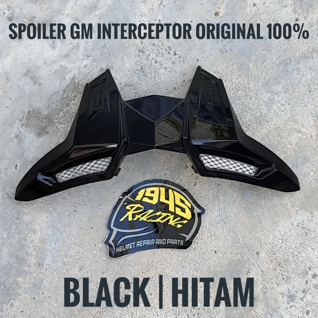 SPOILER GM INTERCEPTOR ORIGINAL 100% | TANDUK HELM GM INTERCEPTOR ORIGINAL 100%