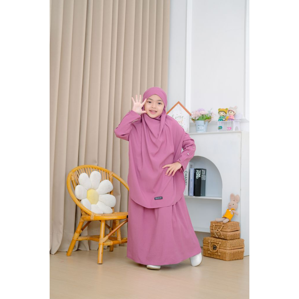 Zahra Kids - Shifadyia Set Gamis Anak Wanita