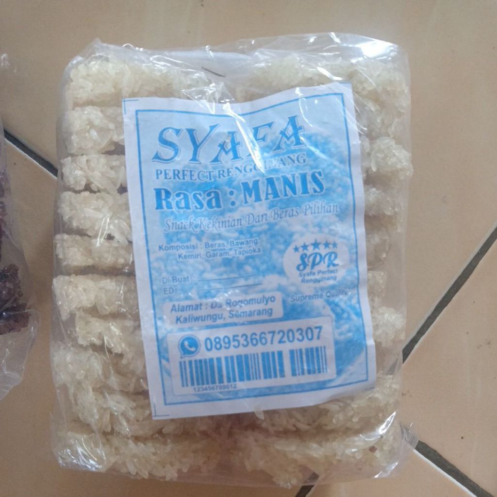 

Rengginang rasa Manis