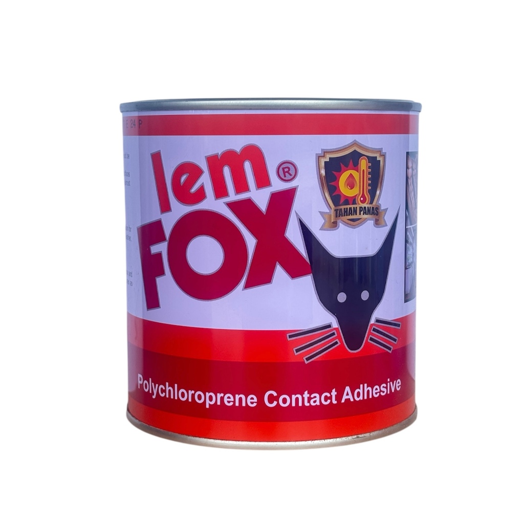 

Lem Fox Kuning 600 gram - Lem Serbaguna Kulit, Kertas, Kayu