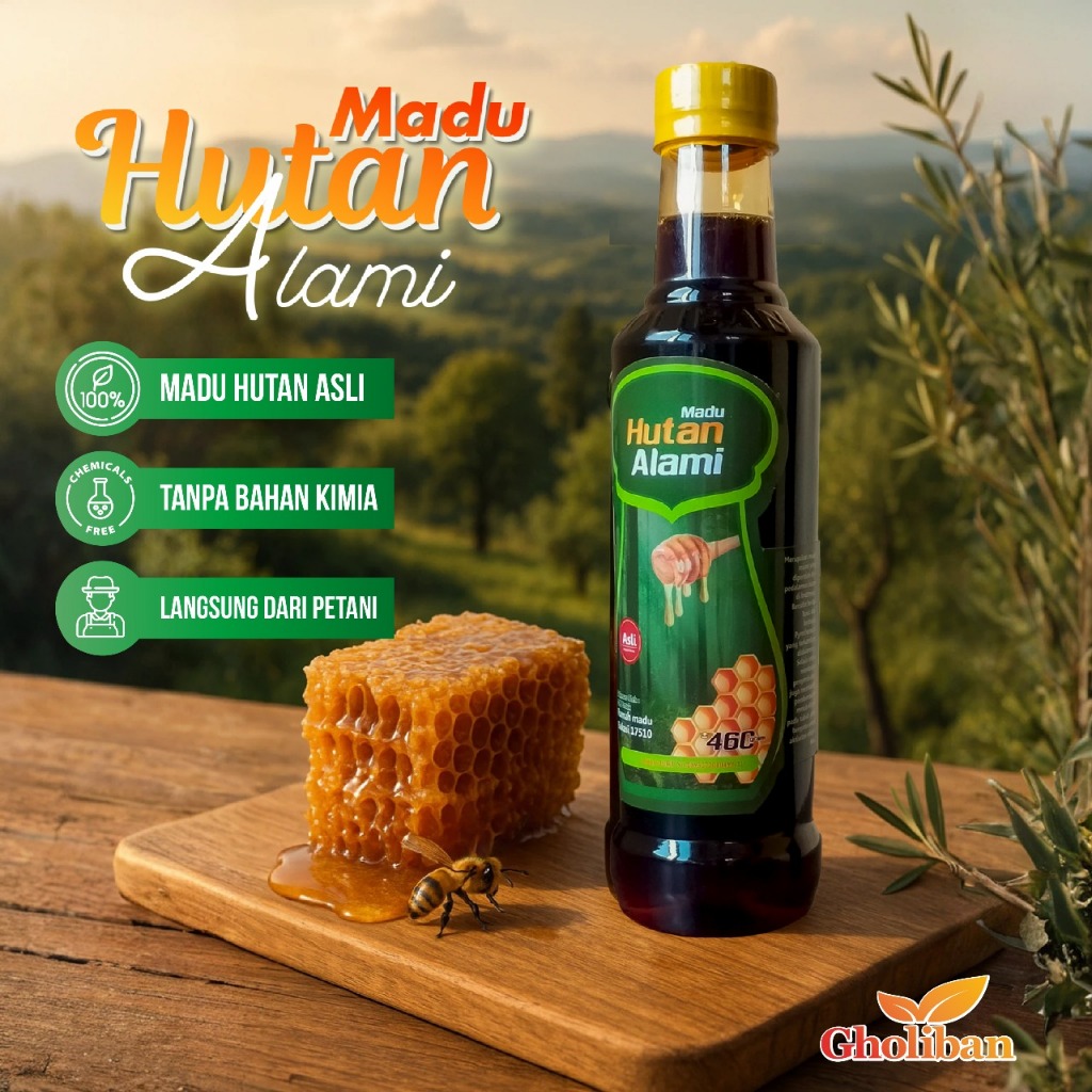 

Madu Hutan Alami 460 gr