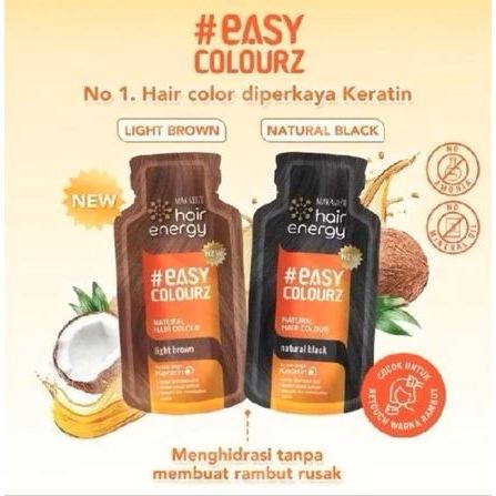 PEWARNA RAMBUT - MAKARIZO HAIR ENERGY EASY COLOUR SACHET 26ML - PEWARNA RAMBUT MAKARIZO 26ML