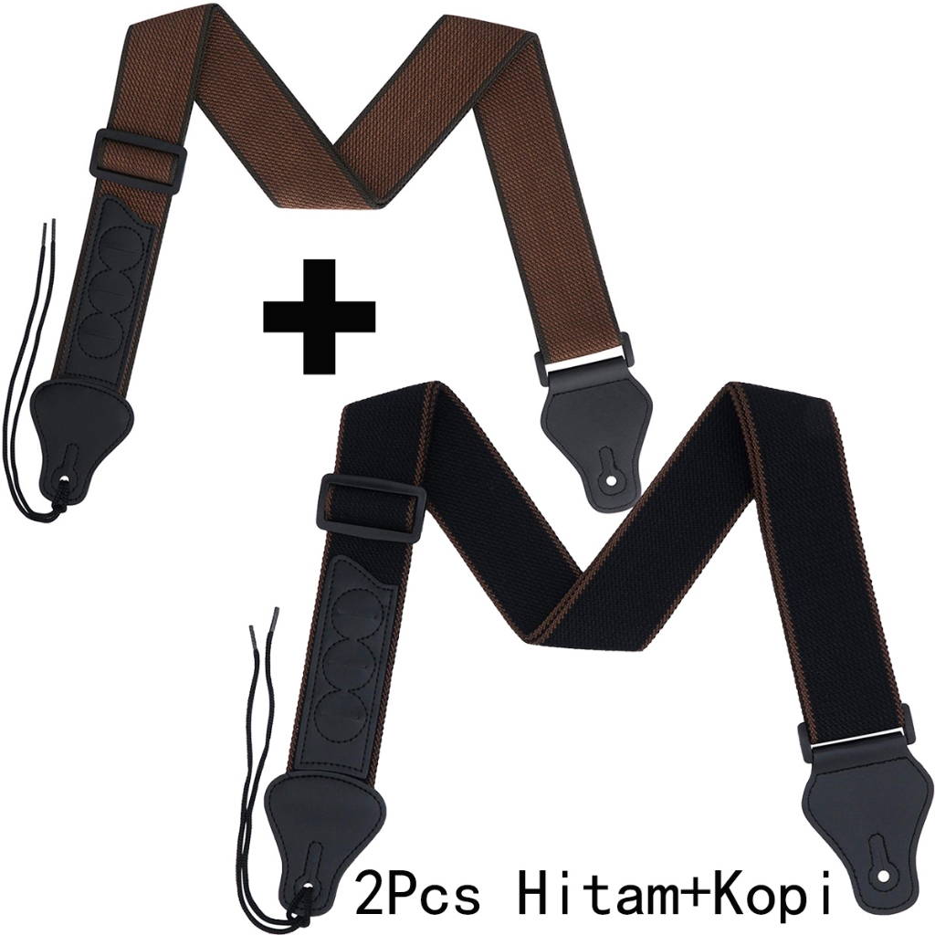 Strap Gitar - Tali Gitar Akustik Elektrik, Tali Strap Elektrik Akustik Kuat Kokoh