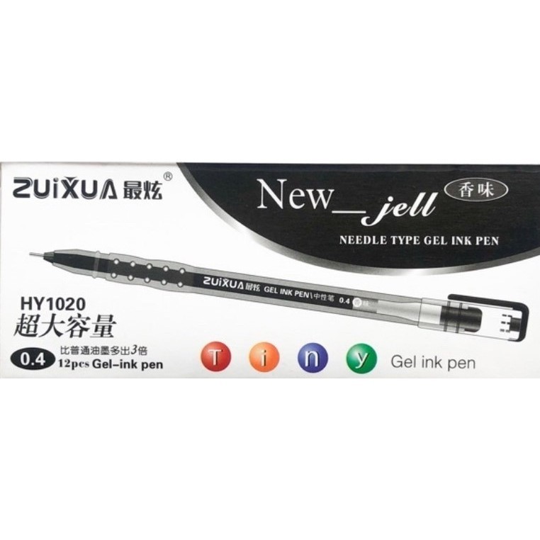 

Bolpoin Gel Zuixua Gel Ink Pen New Jell 1 PACK isi 12pcs