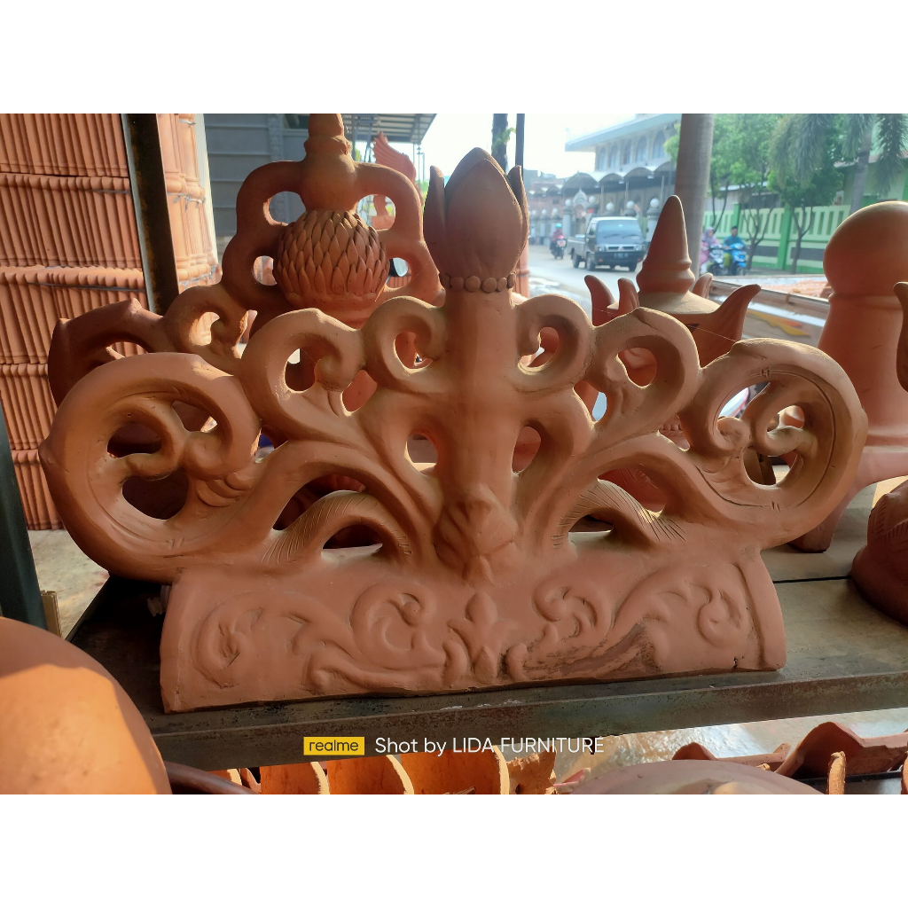 mahkota kerpus wuwung model bunga