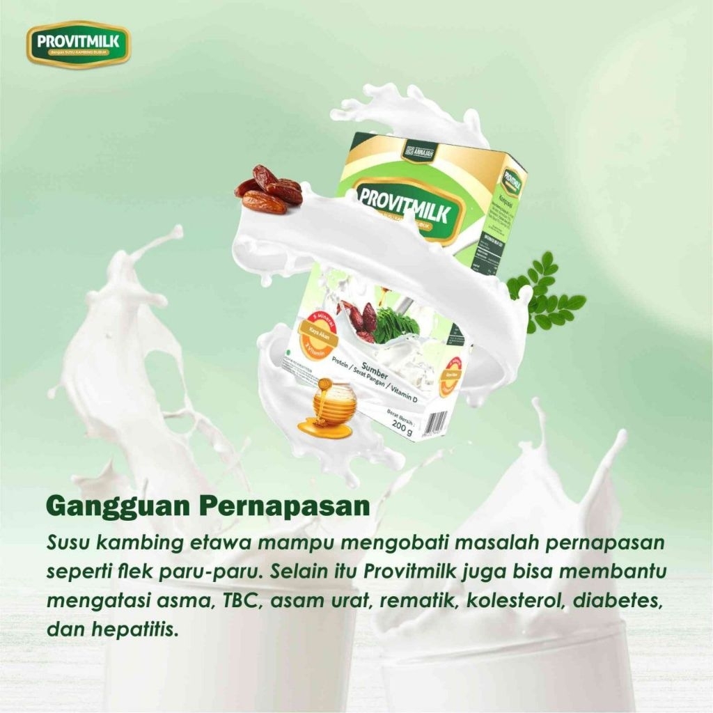 

[BISA COD ] PROVITMILK SUSU KAMBING ETAWA PLUS HERBAL DAIRY MILK