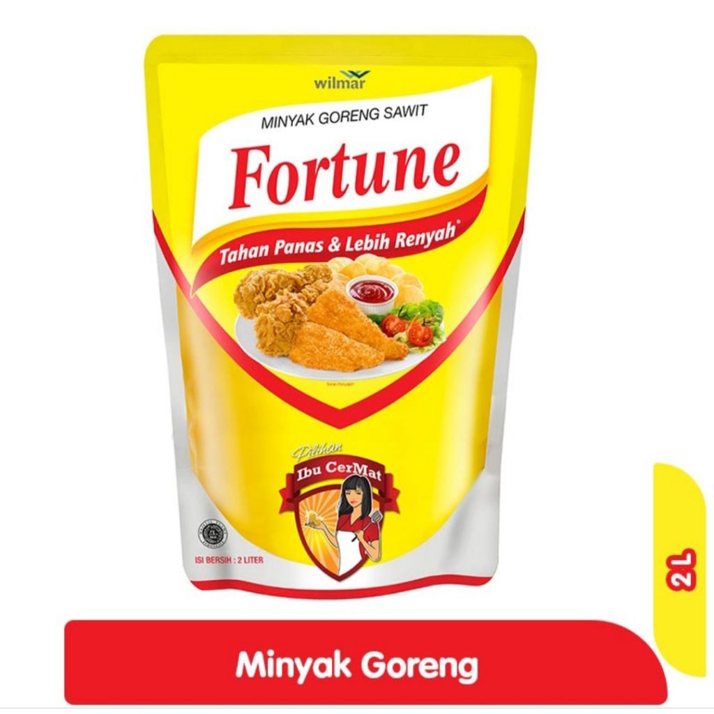

Fortune Minyak Goreng Pouch 2 Liter