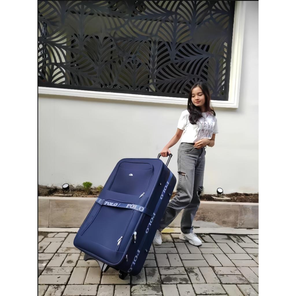 Cuci Gudang Koper 32 Inch Polo Twin/Koper Jumbo/Koper Besar/Koper Bagasi/Koper Kain/Koper 2