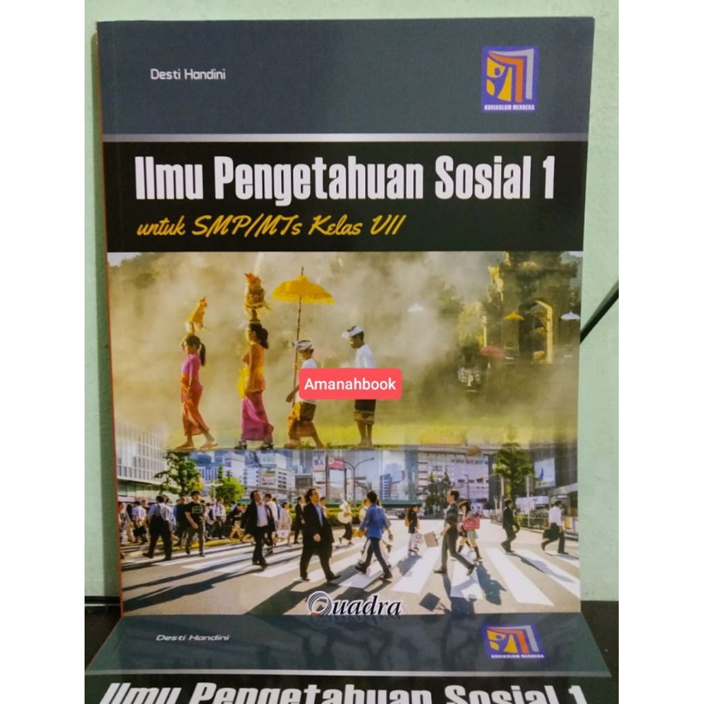 Buku IPS SMP Kelas 7 Kurikulum Merdeka Quadra