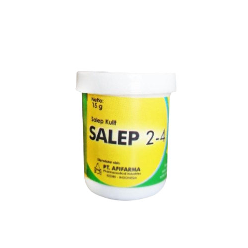 Salep 2-4 Pot 15gr / Zalf Gatal 24 / Salp Jamur 2 - 4 / PT. Afi Farma