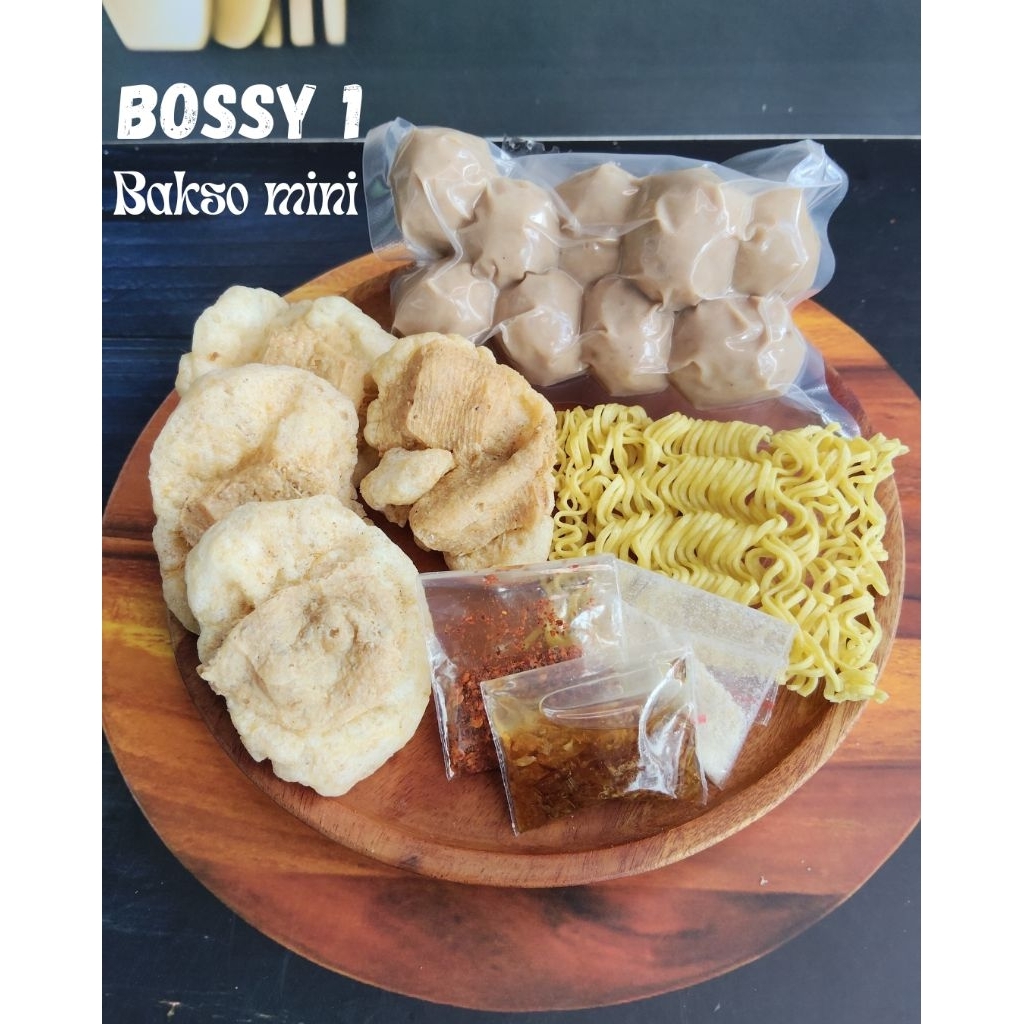 

Bakso Instan Isi PAKET BOSSI Bakso isi beranak isi cincang original isi cincang pedas