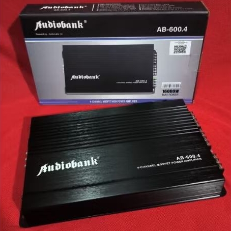Power amplifier 4 channel Audiobank AB-600.4 /power Audiobank 4channel
