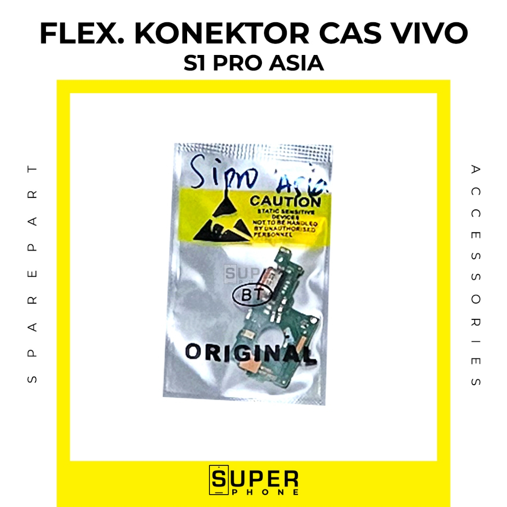 Flexibel Konektor Charger VIVO S1 PRO ASIA Con T/C Fleksibel Flexible Cas Connector Travel Charge TC