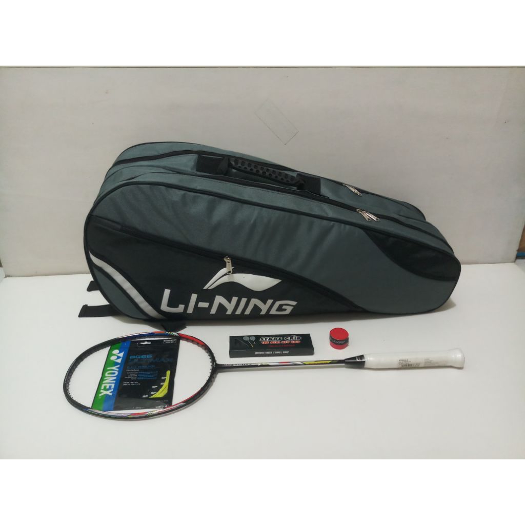 RAKET BADMINTON LINING WINDSTORM 72