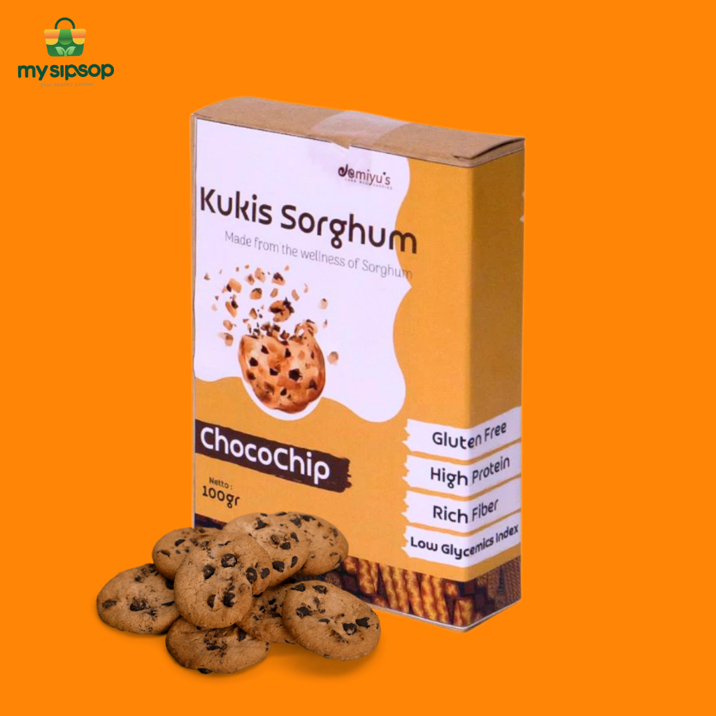 

COOKIES SORGHUM CHOCOCHIP – Kukis Diet Bebas Gluten Cemilan Sehat