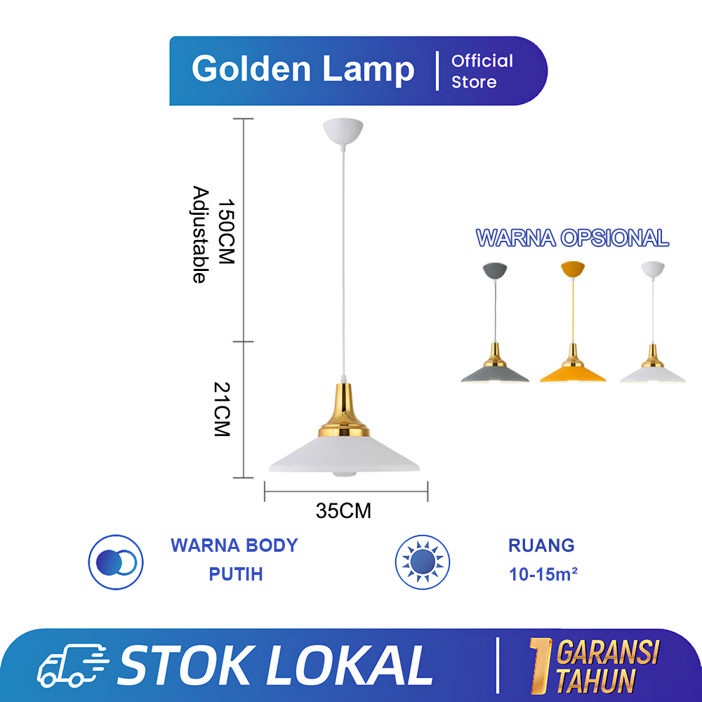 Lampu Gantung Ruang Tamu, Lampu Gantung Gaya Industrial, Lampu Gantung Ruang Makan, Lampu Gantung Ba