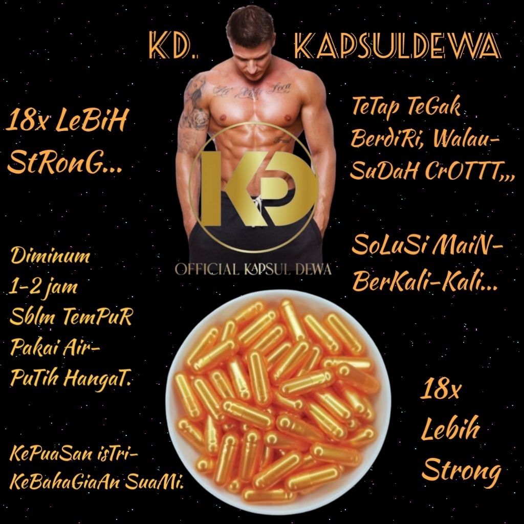 

KPSL HERBAL KD GOLD ORIGINAL GARANSI BERKHASIAT 18 X LBH MANTAP.
