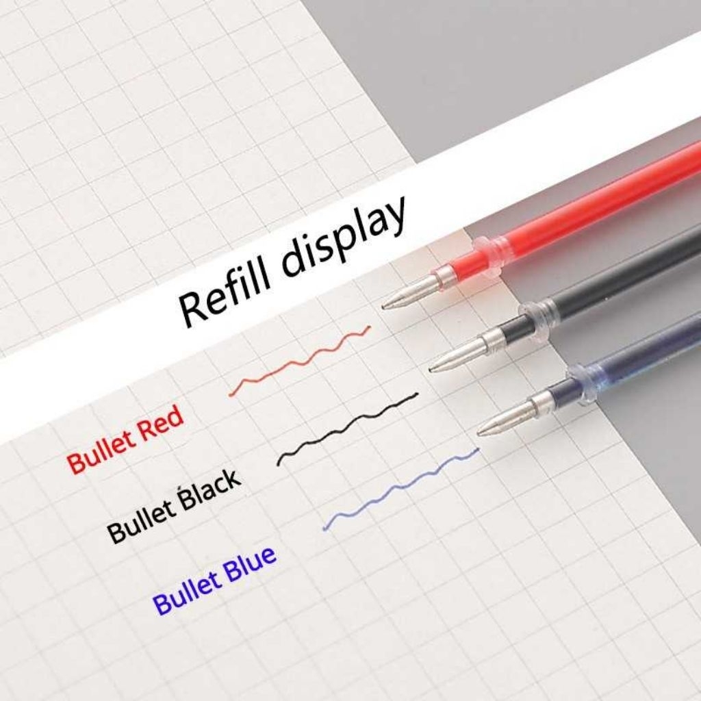 

Tinta Refill Pulpen Gel 0.5mm 5 PCS - KB13CM