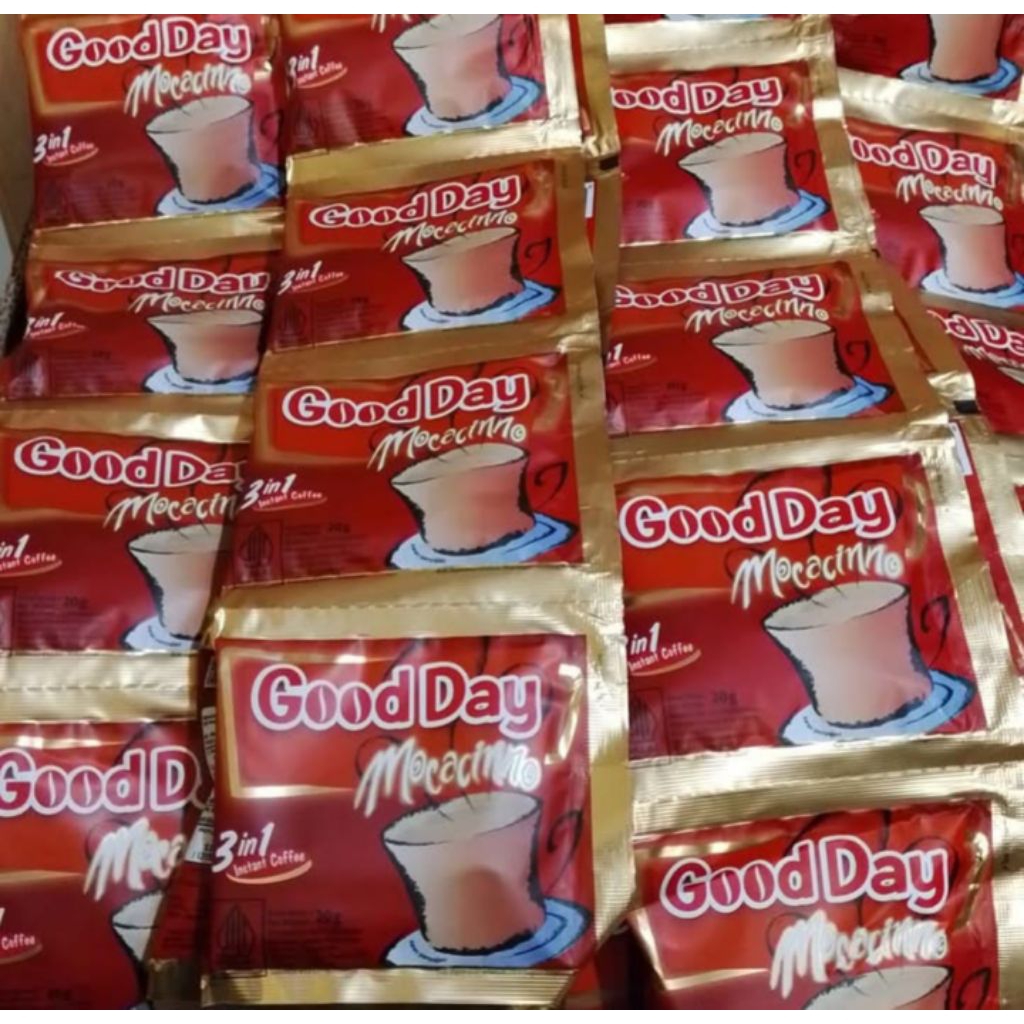 

Kopi Good Day Moccacino/Rentengan/10 bks