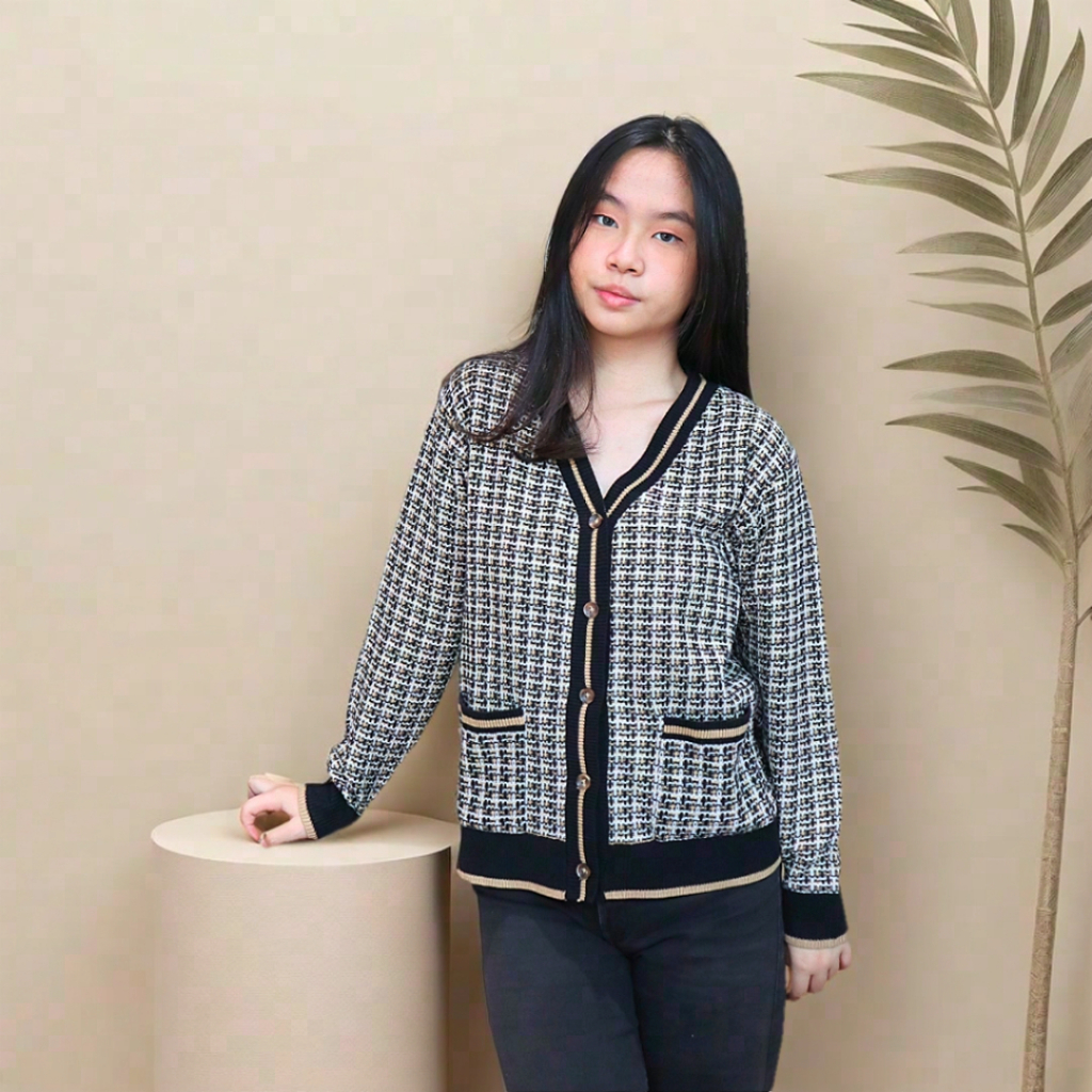Slover - Miso Cardigan - Korean Knit Cardigan - Sweater Korea - Rajut Premium