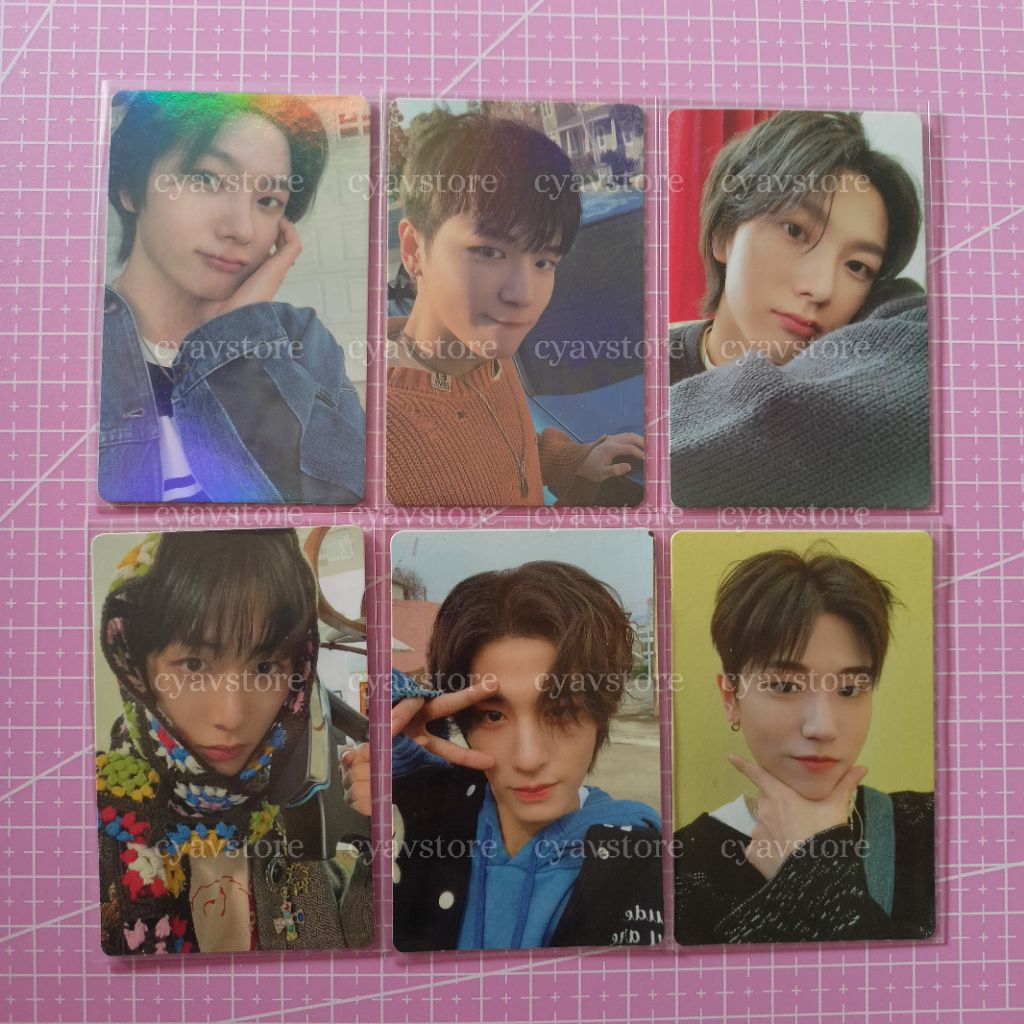 [READY] BOYNEXTDOOR OFFICIAL PHOTOCARD ALBUM WHO & POB (SUNGHO RIWOO JAEHYUN TAESAN LEEHAN WOONHAK)