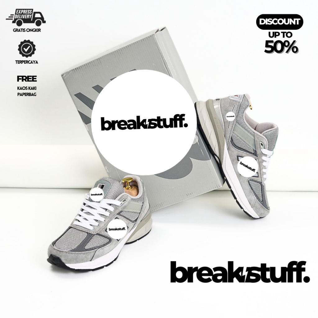 BreakStuff - Sneakers 990v5 Gramho Grey M990GL5 100% BNIB