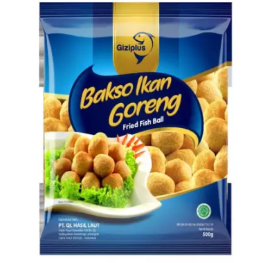 

Gizi Plus Bakso Ikan Goreng 500gr - Frozen Food Tomohon