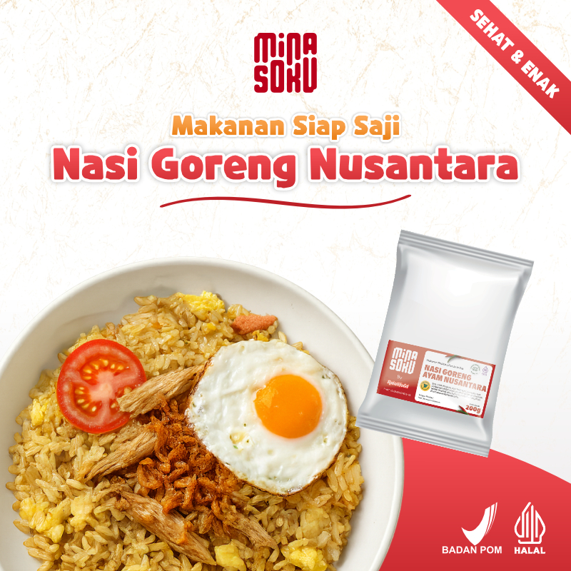 

Minasoku Nasi goreng - Nasi Goreng Nusantara - Nasi Goreng Jawa - Nasi Goreng Padang Cabe IJo