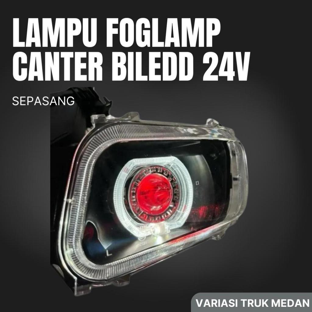 LAMPU FOGLAMP CANTER BILED 24 VOLT SEPASANG