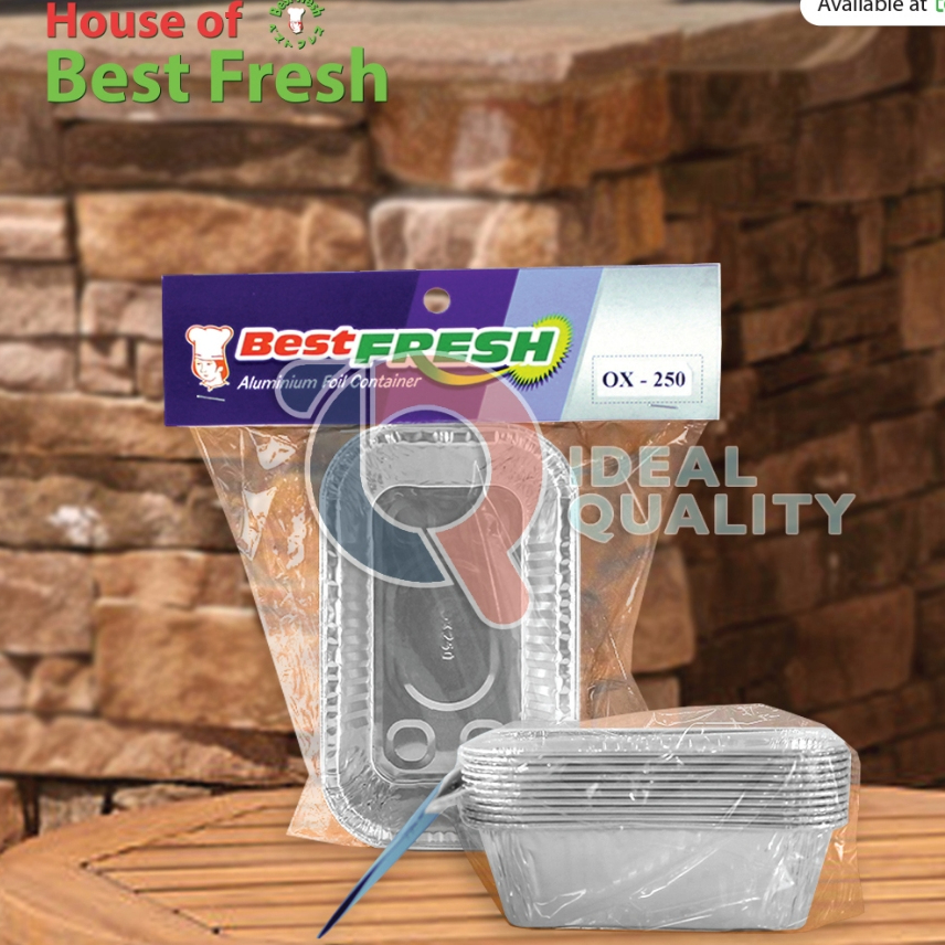 ALUMUNIUM FOIL CUP OX 250 / ALUMUNIUM FOIL TRAY
