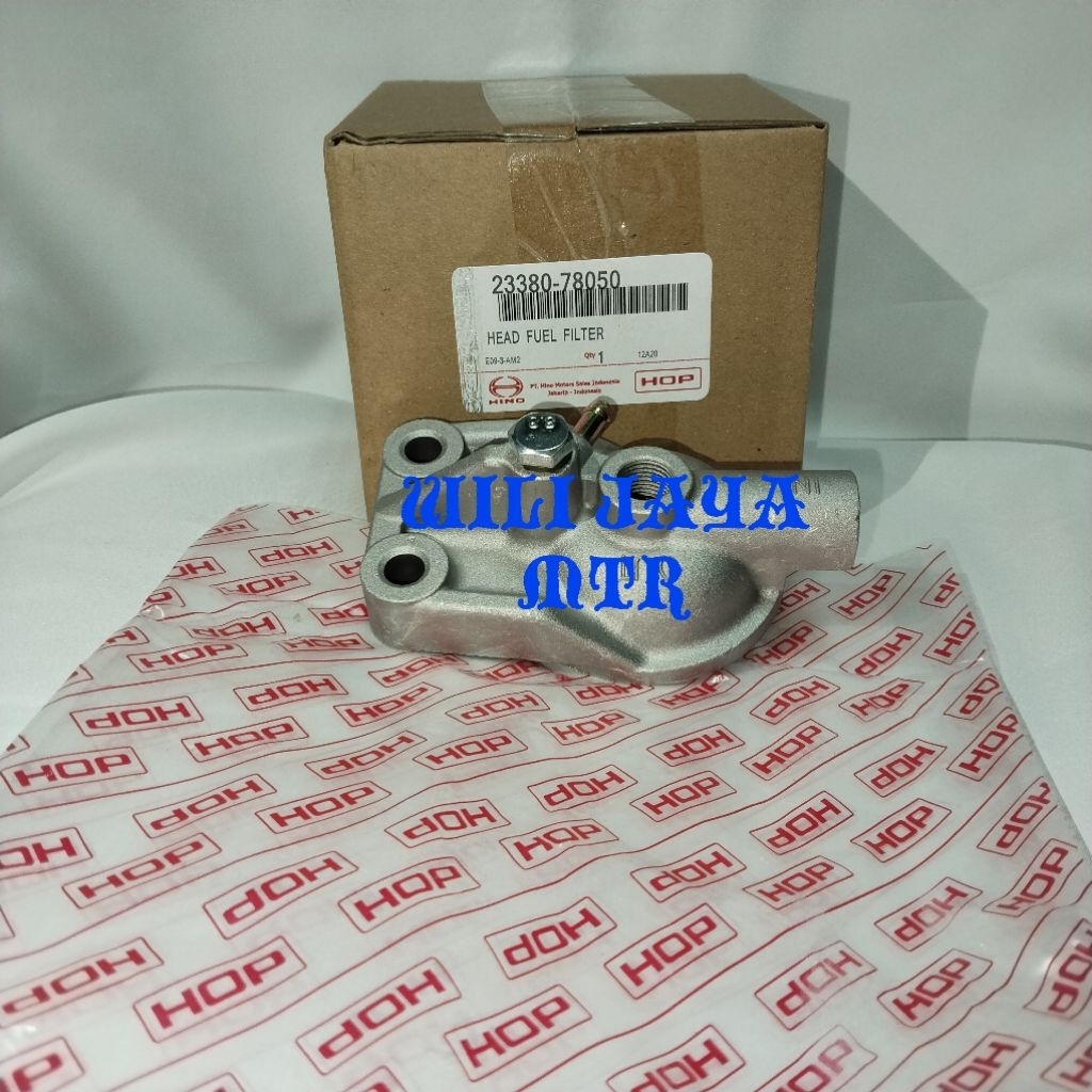 bracket fuel filter pompa solar head fuel filter ht130 dutro hino Lohan