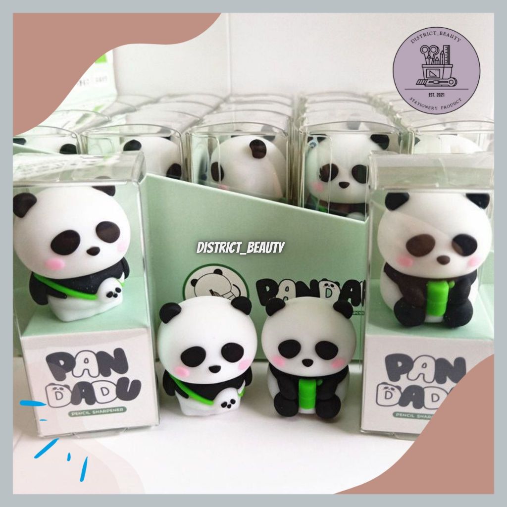 

RAUTAN MINIATUR PANDA SERUTAN PENSIL PENGHAPUS RAUTAN MINI PANDA HITAM PUTIH OROTAN BONEKA PANDA LUCU TERMURAH