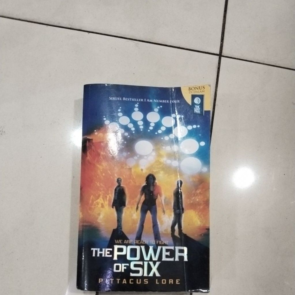 BUKU NOVEL ORIGINAL THE POWER OF SIX