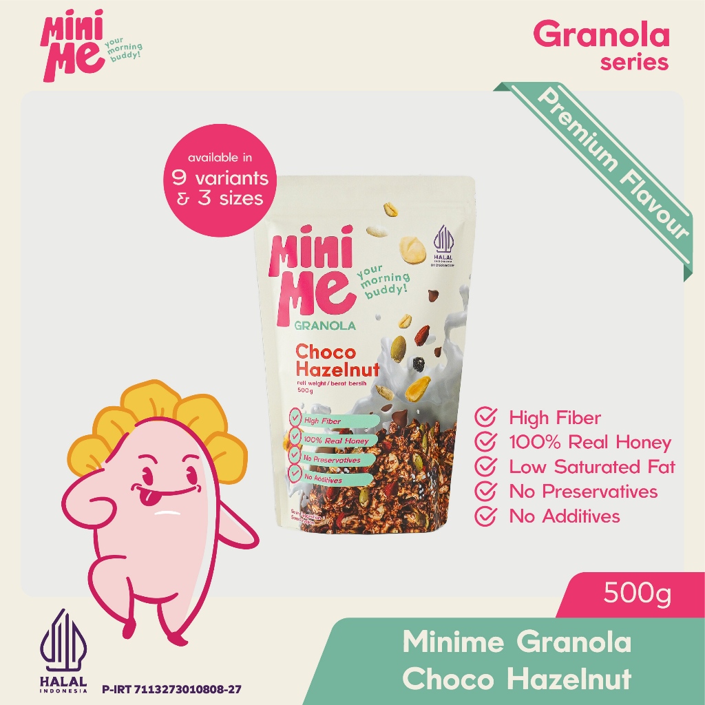 

MINIME Granola - Choco Hazelnut 500gr