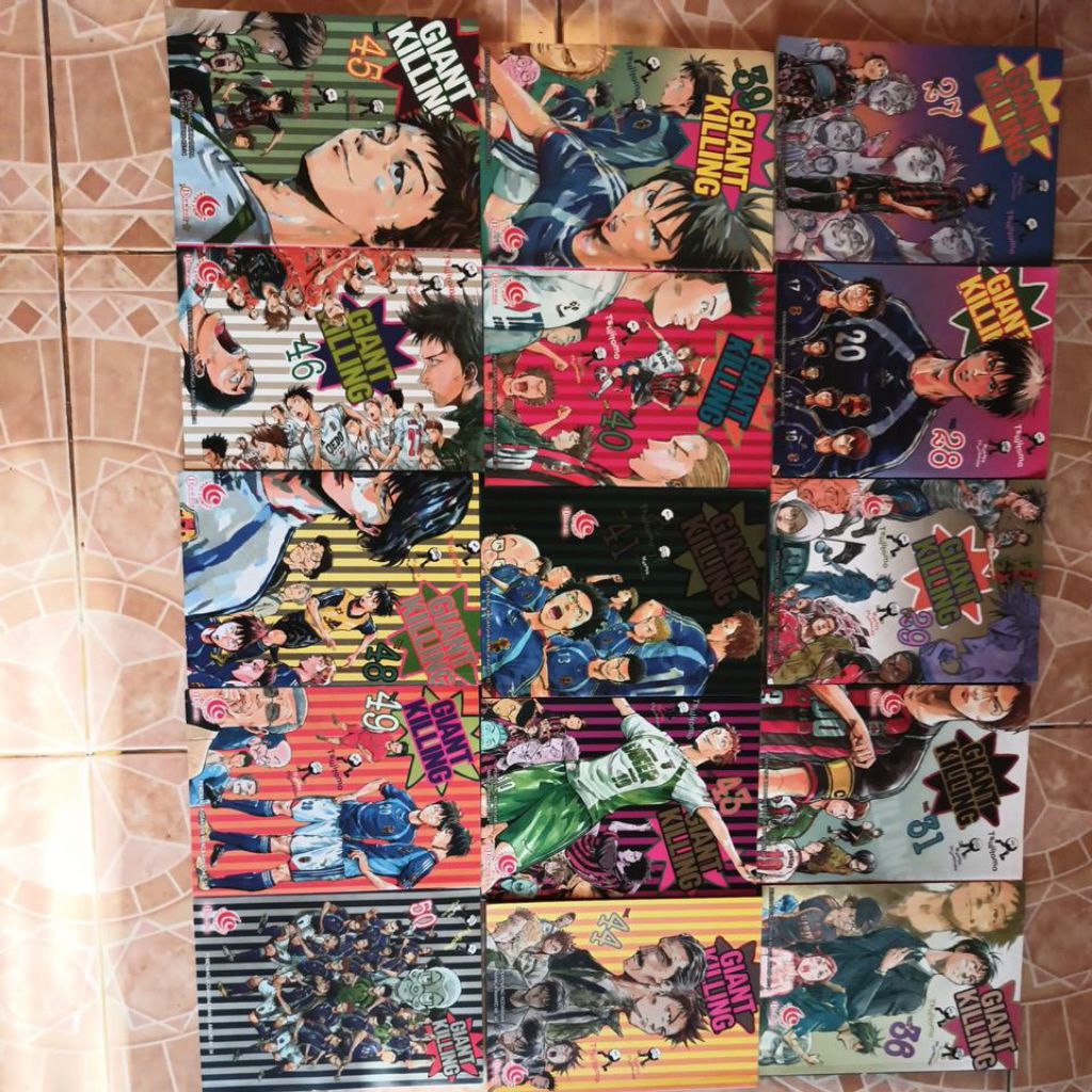 Komik Preloved Giant Killing