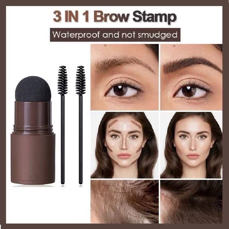 [Termurah]Alis Cetak Eyebrow Powder | Eyebrow stamp Alis instan cetak alis eyebrow stamp