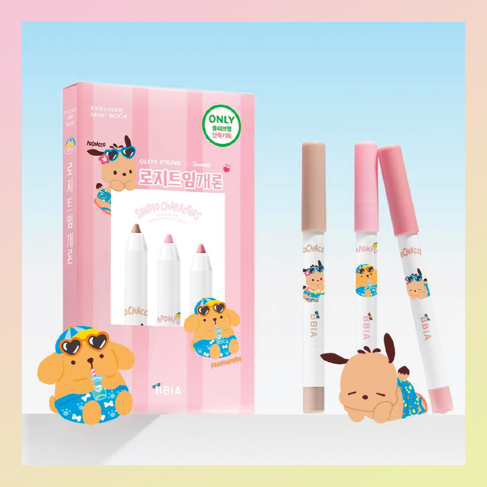 BBIA Last Auto Gel Eyeliner Minibook [Original PO Korea] ~ BBIA x Sanrio