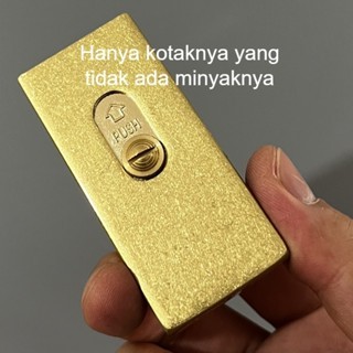 Zorro Pemantik Minyak Tanah Retro Kreatif Geser Angkat Kotak Korek Api Kepribadian Kuno Tahan Angin