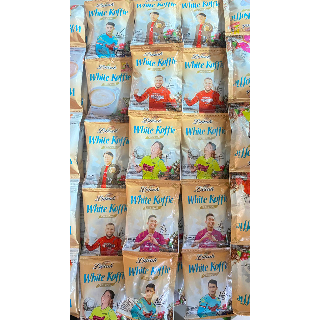 

kopi Luwak white koffie - kopi original - kopi instant - kopi seduh - 1 renceng isi 10