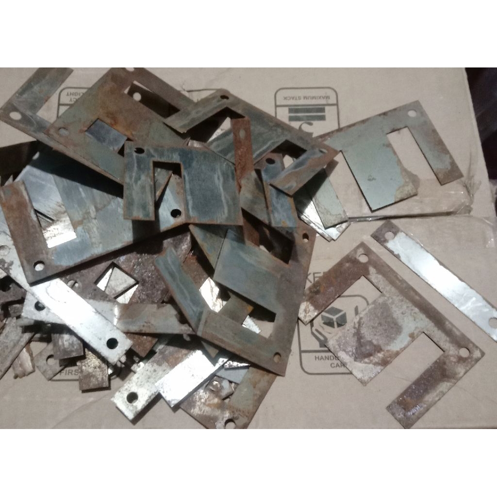 Kern trafo EI / keran trafo 1kilo ukuran 9,5cm