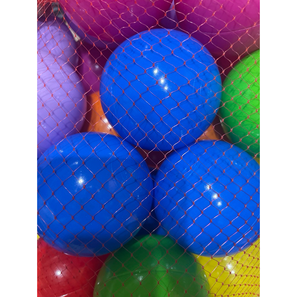 Bola mandi biru tua 50 0cspcs kolam mandi anak wahana playground anak